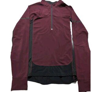 C9 Champion Womens Size Medium Burgundy Jacket Athletic 1/4 Zip Running Training